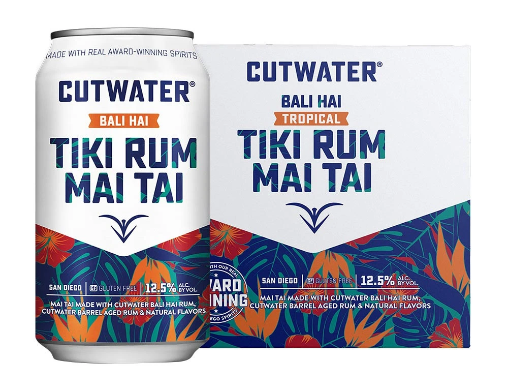 Cutwater Bali Hai Tiki Rum Mai Tai 4-Pack