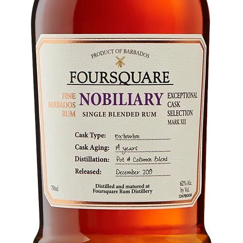 Foursquare Nobiliary 14 Year Old Rum - Image 2