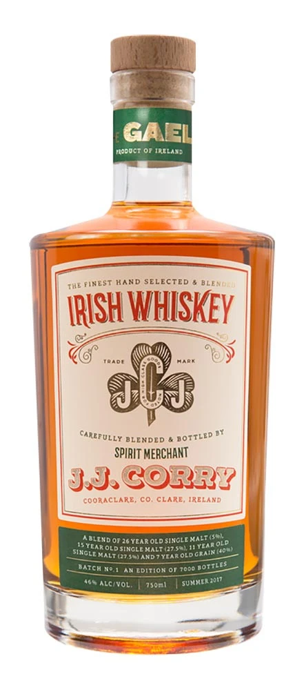 J.J. Corry 'The Gael' Batch No. 3 Irish Whiskey