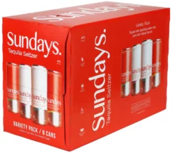 Los Sundays Tequila Seltzer Variety (8-Pack)