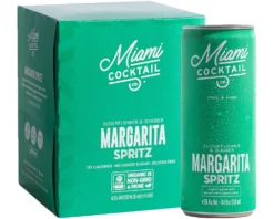 Miami Cocktail Company Elderflower & Ginger Margarita Spritz 4-Pack