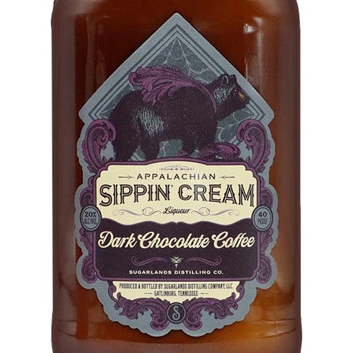 Sugarlands Appalachian Sippin' Cream Dark Chocolate Coffee Cream Liqueur - Image 2