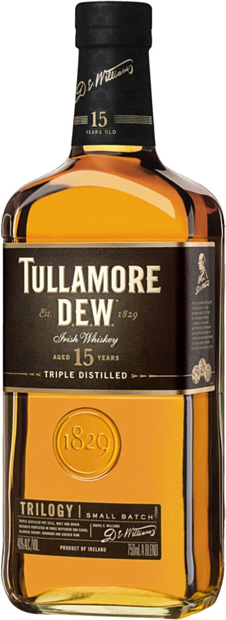 Tullamore DEW 15 Year Old Trilogy Small Batch Irish Whiskey - Image 2