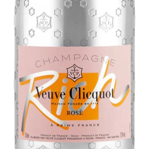 Veuve Clicquot Rich Rosé Champagne - Image 2