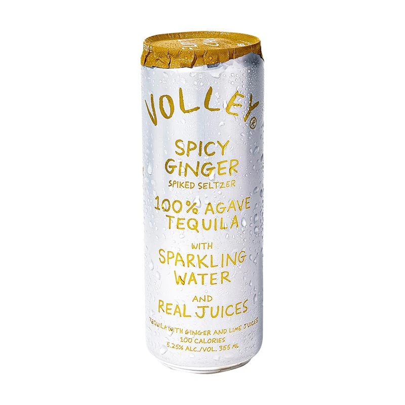 Volley Spicy Ginger Tequila Seltzer 8-Pack - Image 2