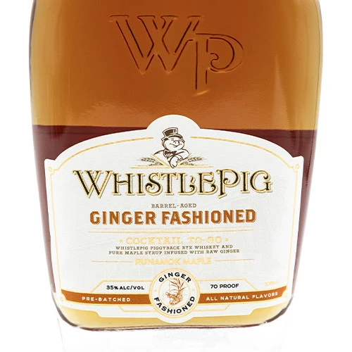 WhistlePig Ginger Fashioned Cocktail (375mL) - Image 2